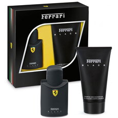 Ferrari BLACK комплект за мъже 2 части - 75 мл